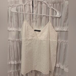 White Brandy Tank top
